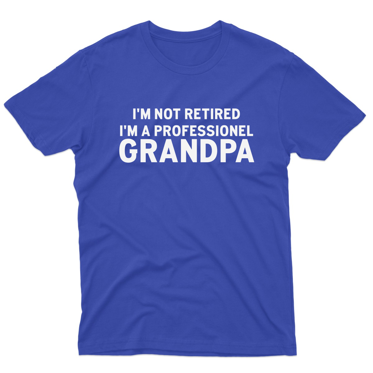 I'm A Professional Grandpa Men's T-shirt | Blue