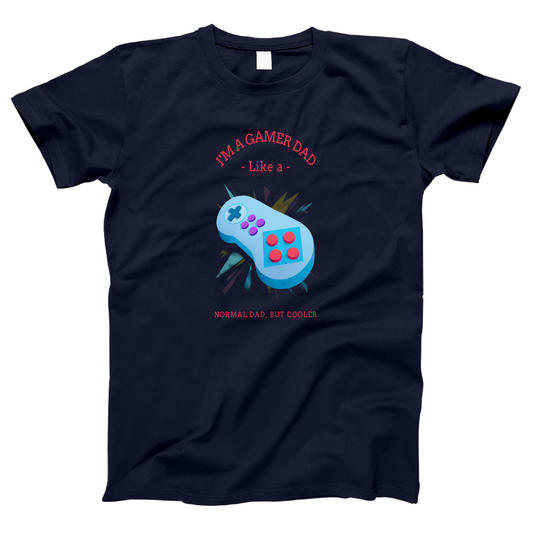 I'm a Gamer like a Dad Women's T-shirt | Navy
