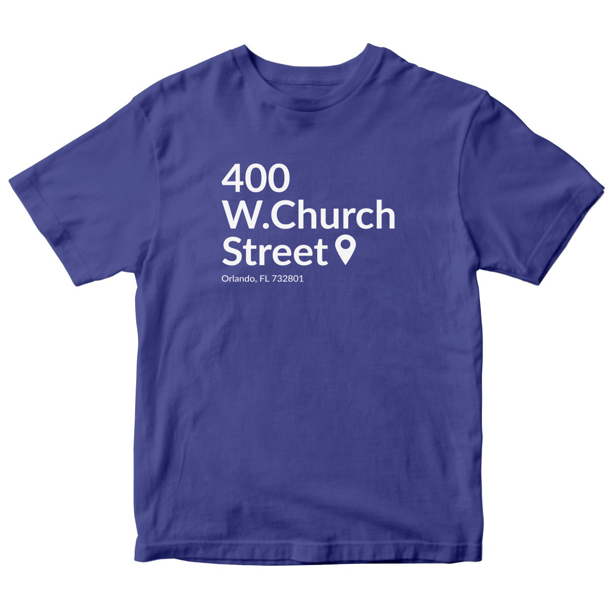 Orlando Basketball Stadium Kids T-shirt