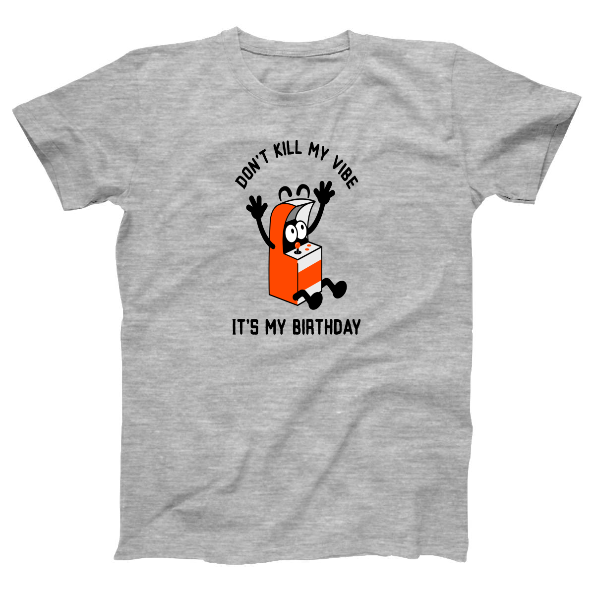 Don't Kill my Vibe It is my Birthday Women's T-shirt | Gray