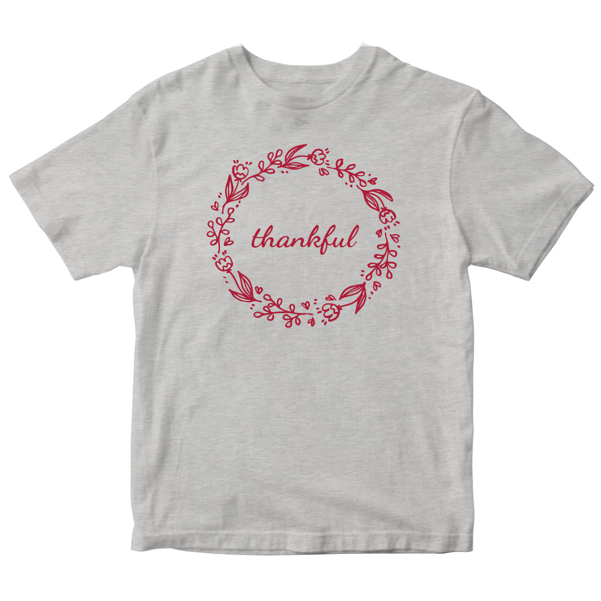 Thankful Kids T-shirt | Gray
