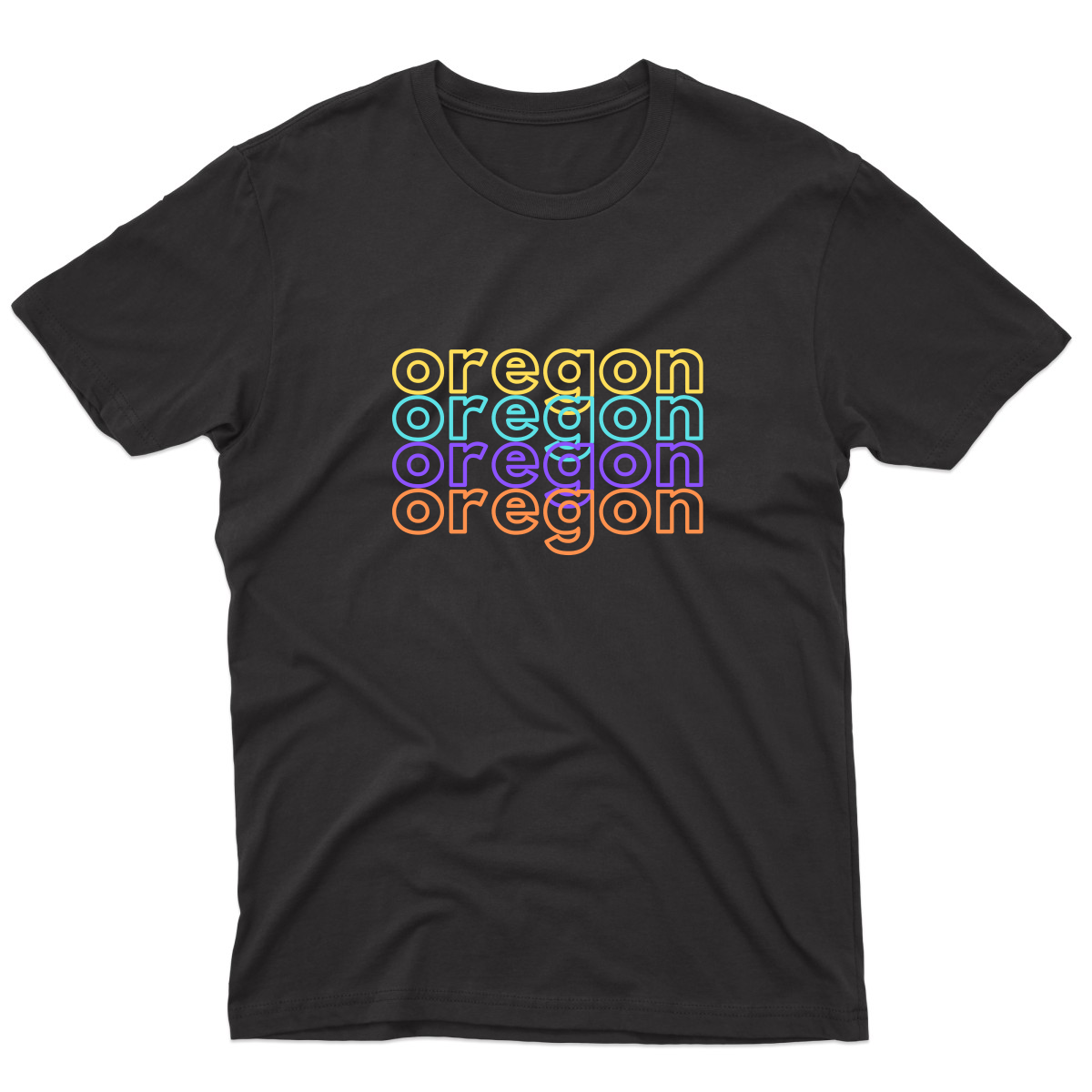 Oregon Men's T-shirt | Black
