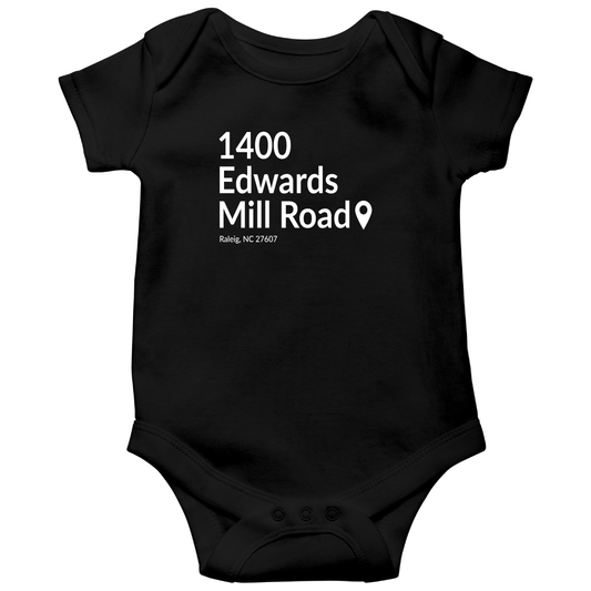Carolina Hockey Stadium Baby Bodysuits