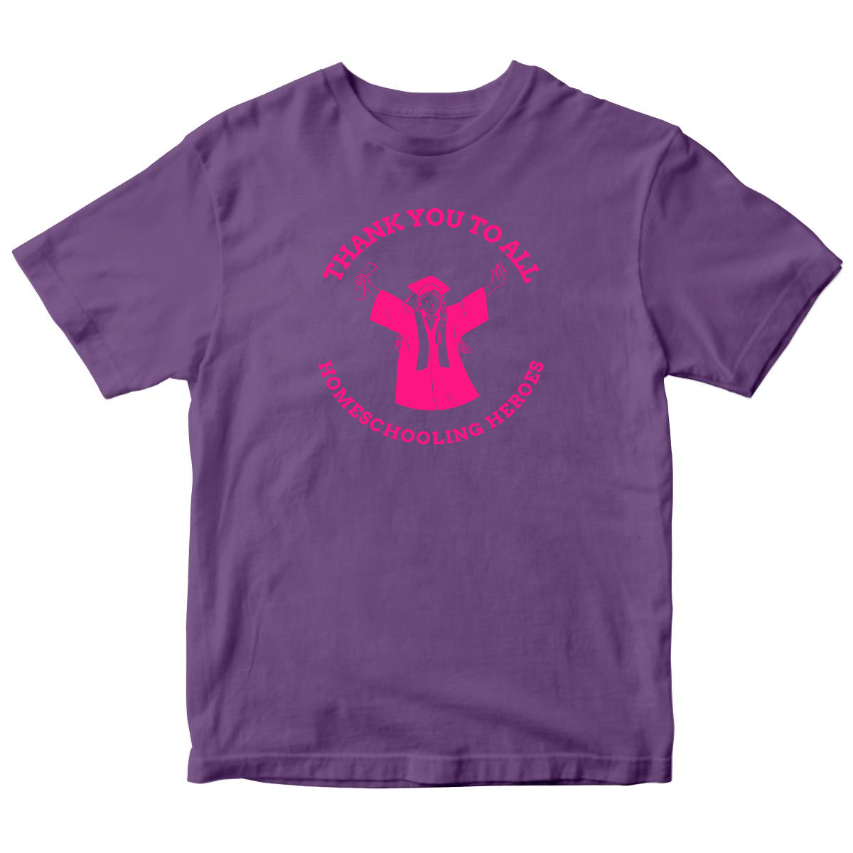 School-1 Kids T-shirt | Purple