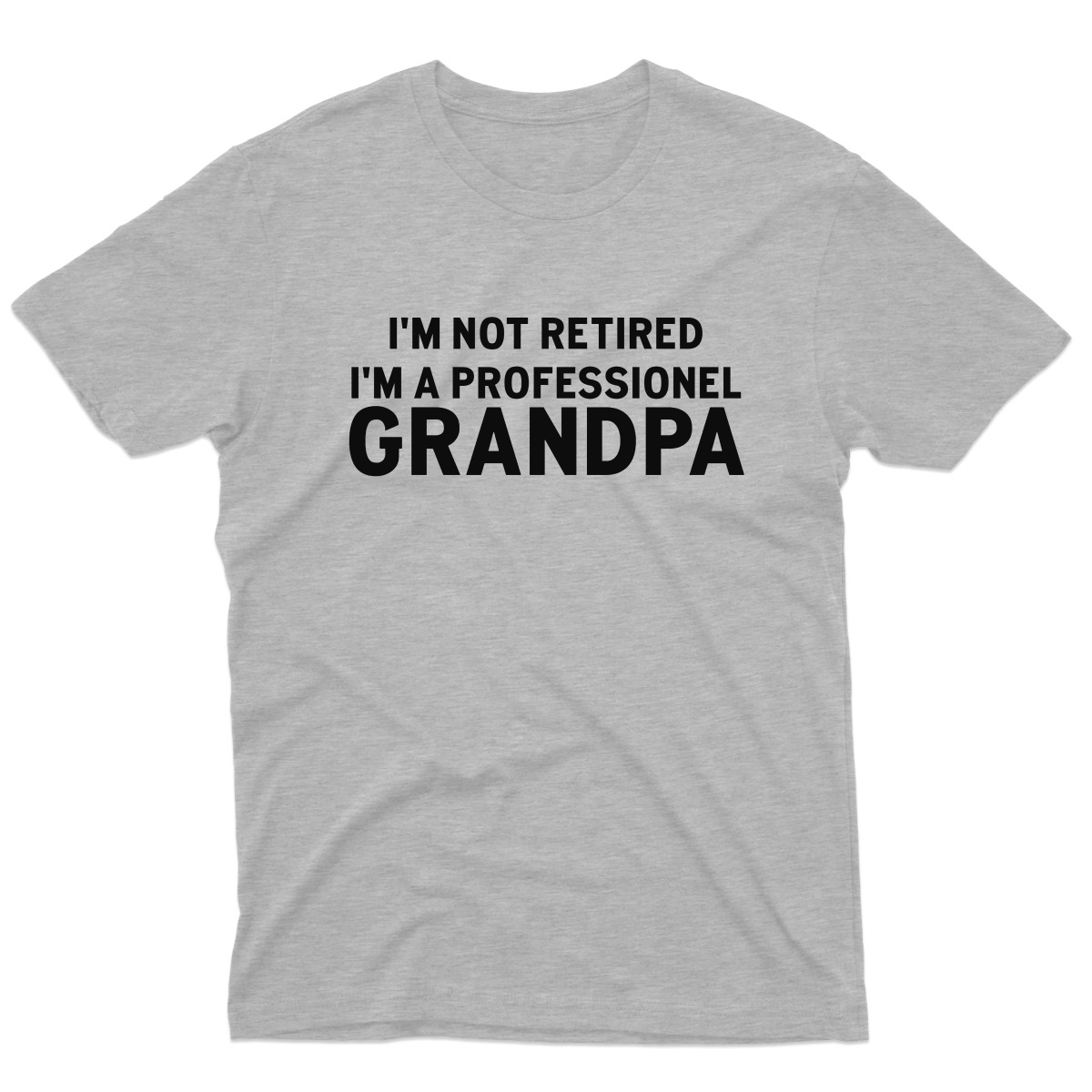 I'm A Professional Grandpa Men's T-shirt | Gray