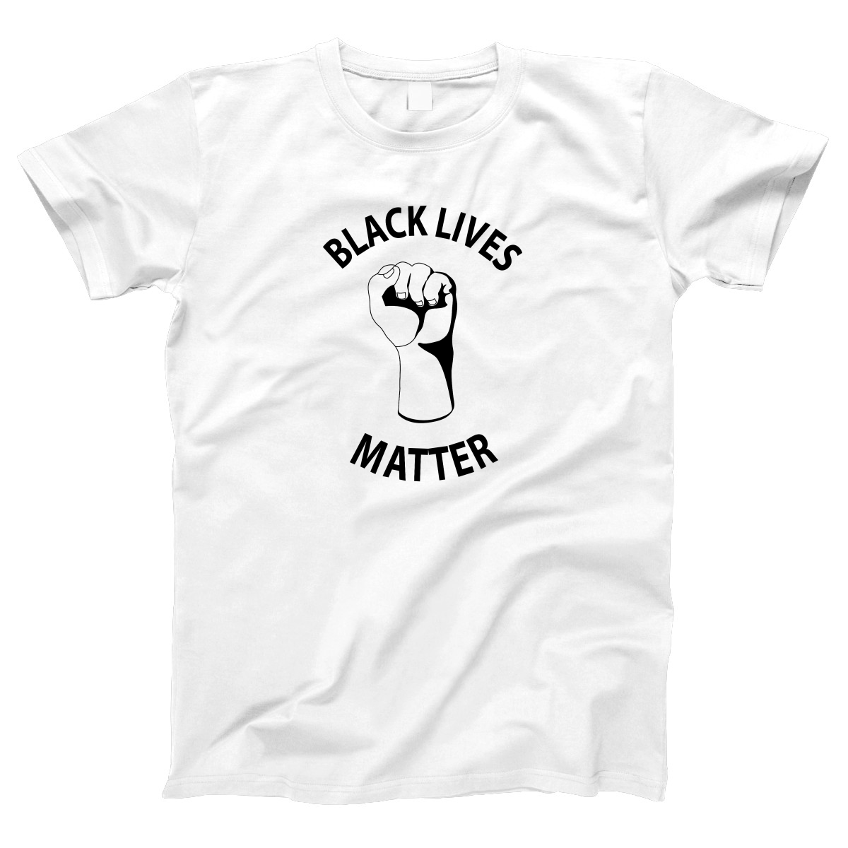 Black Lives Matter Women's T-shirt | White