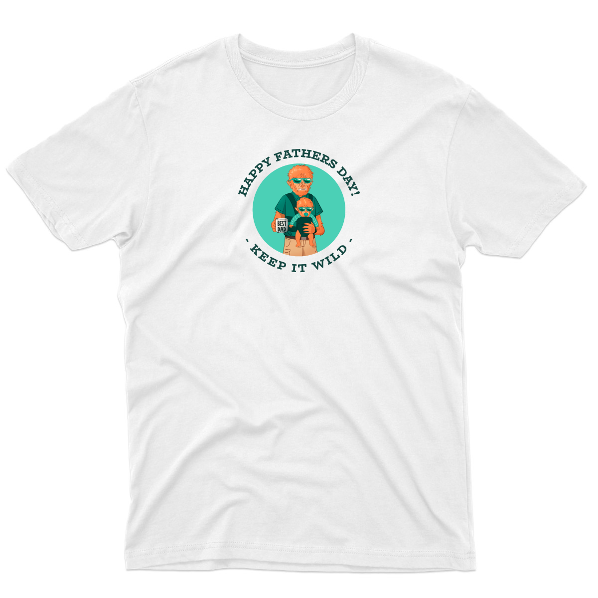 Keep it Wild Men's T-shirt | White