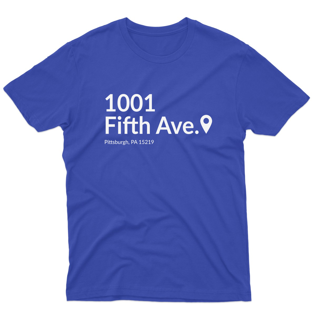 Pittsburgh Hockey Stadium Men's T-shirt | Blue