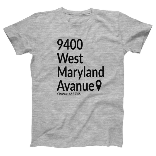 Arizona Hockey Stadium Women's T-shirt | Gray