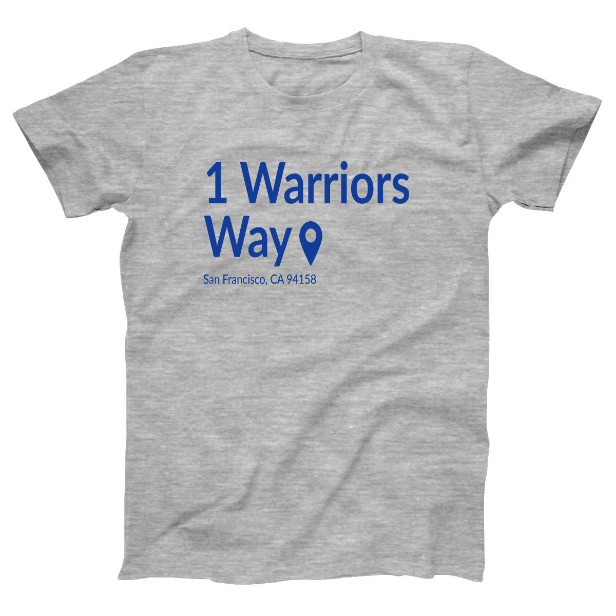 Golden State Basketball Stadium Women's T-shirt | Gray