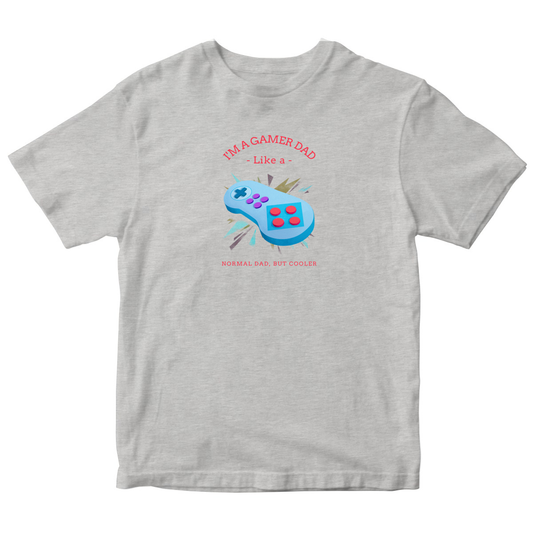 I'm a Gamer like a Dad Toddler T-shirt | Gray