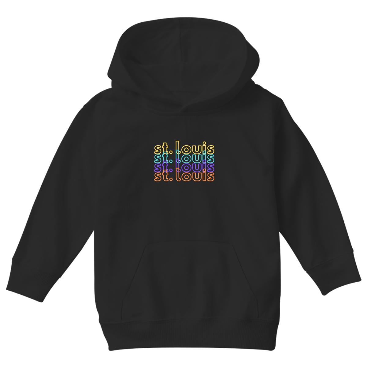 St. Louis Kids Hoodie | Black