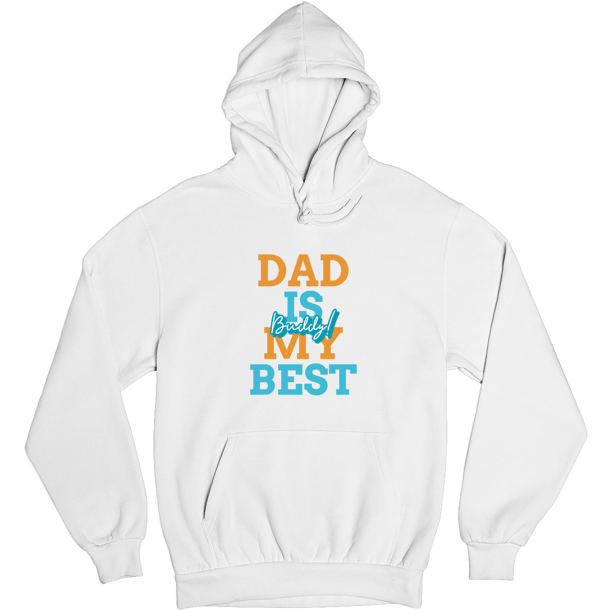 Buddy Unisex Hoodie | White