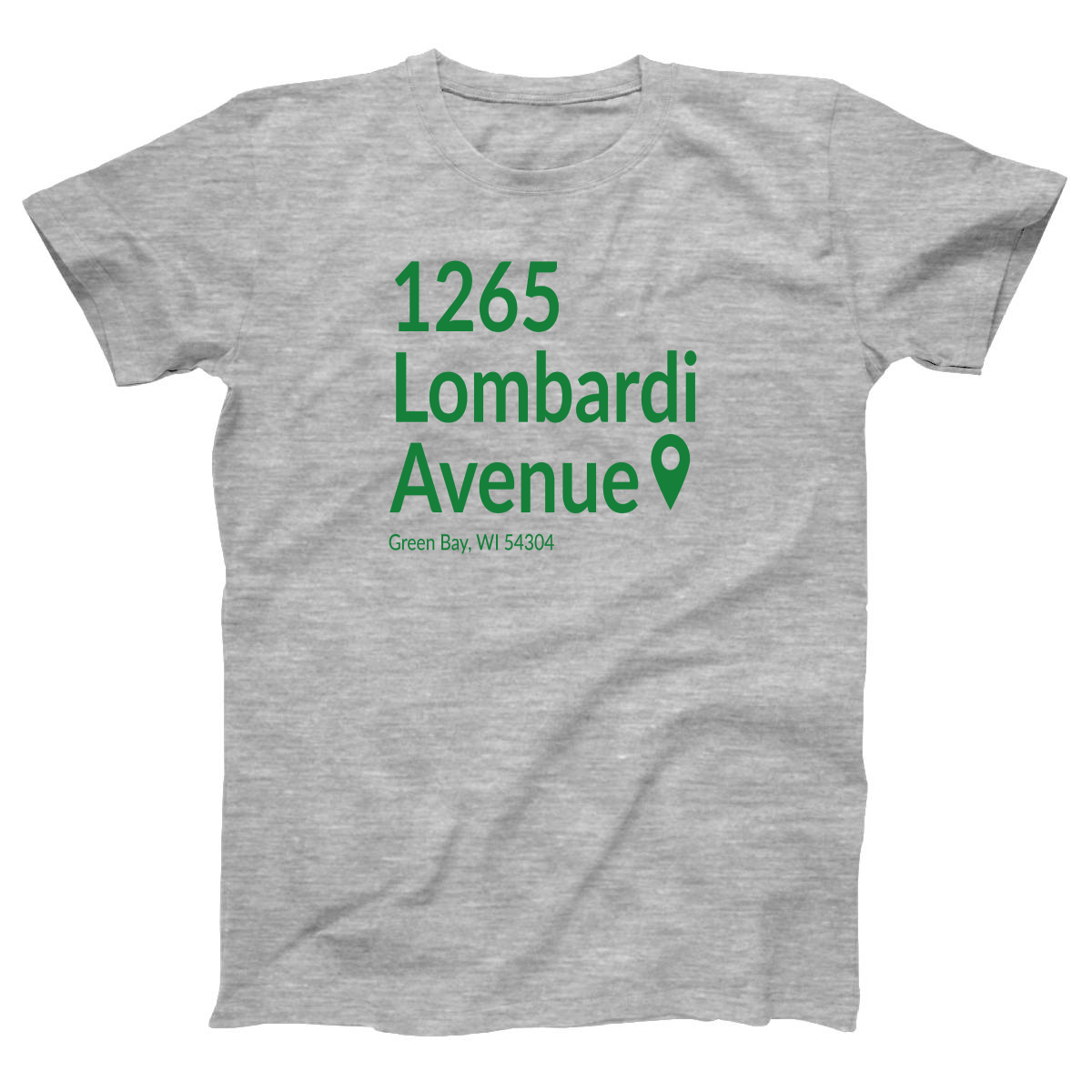 Green Bay Football Stadium Women's T-shirt | Gray