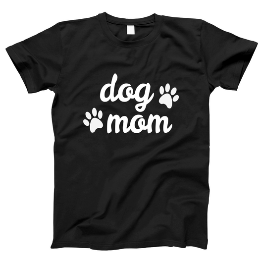 Dog Mom Women's T-shirt | Black