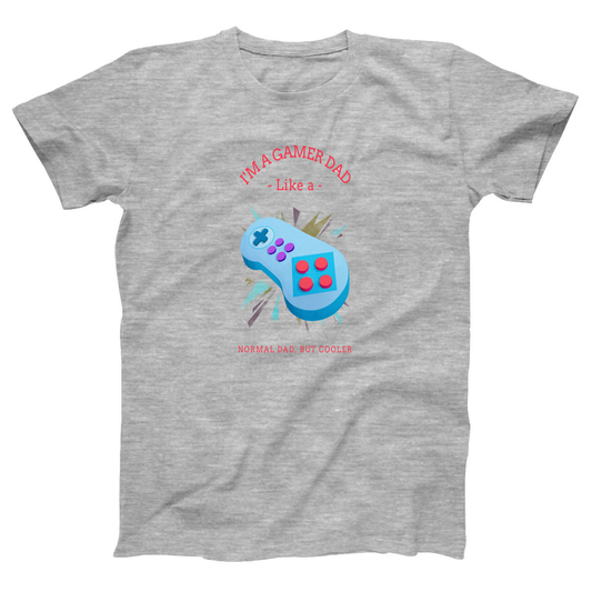 I'm a Gamer like a Dad Women's T-shirt | Gray