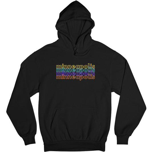 Minneapolis Unisex Hoodie | Black