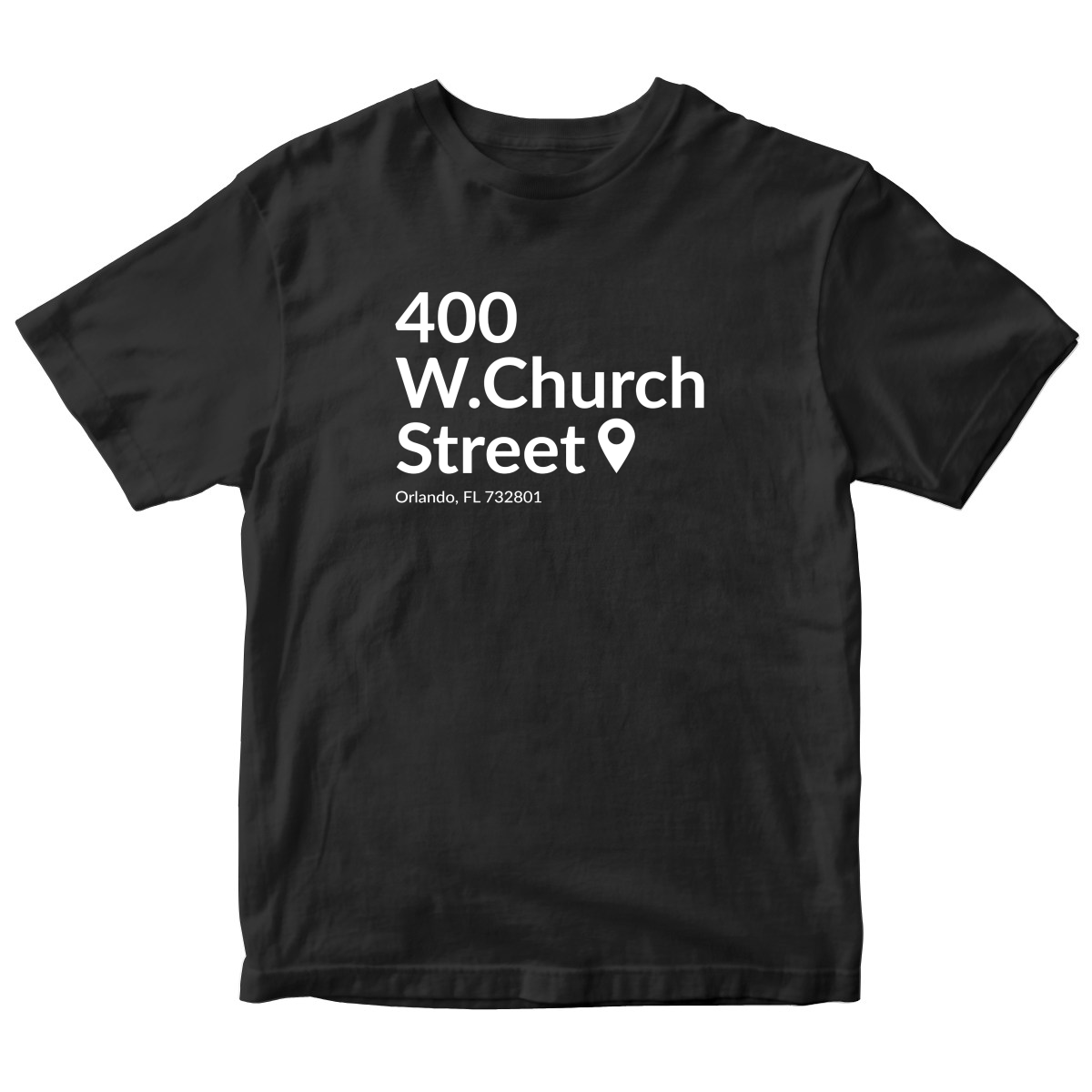 Orlando Basketball Stadium Kids T-shirt