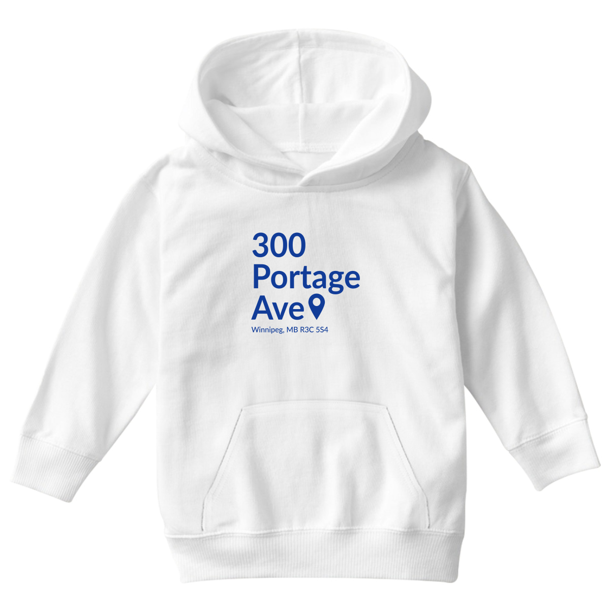 Winnipeg Hockey Stadium Kids Hoodie | White