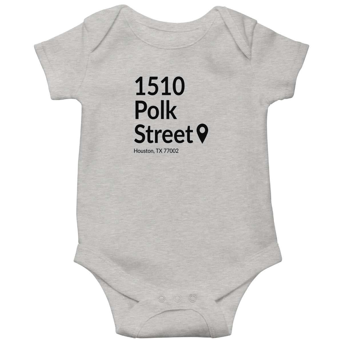 Houston Basketball Stadium Baby Bodysuits
