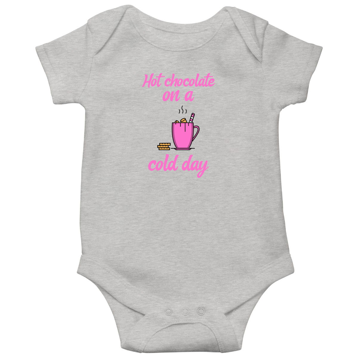 Hot Chocolate on a Cold Day Baby Bodysuits