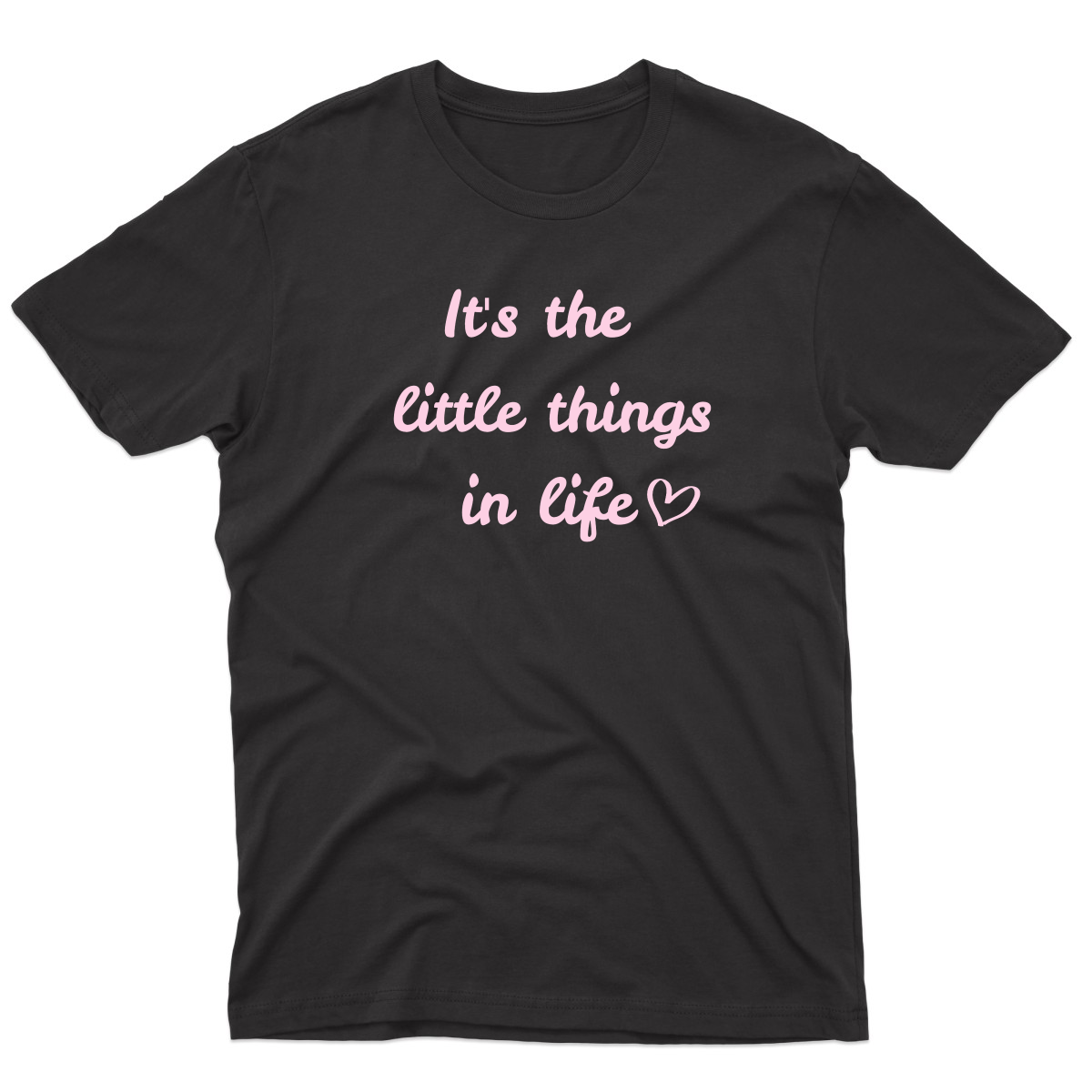 It's The Little Things In Life Men's T-shirt | Black