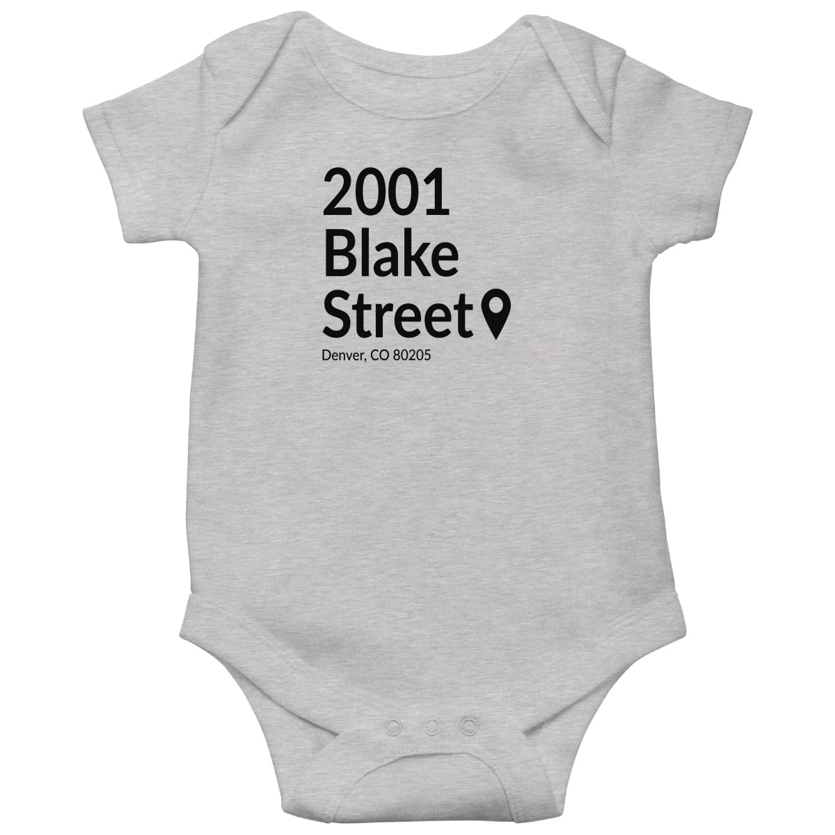 Colorado Baseball Stadium Baby Bodysuits