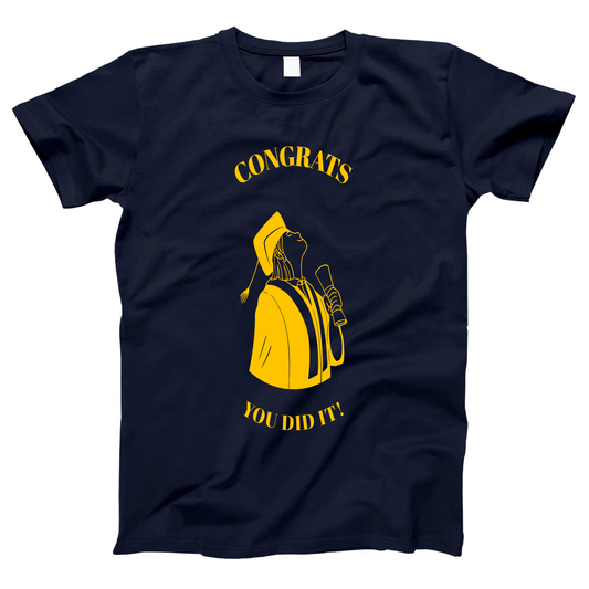 Congrats You Did It! Women's T-shirt | Navy