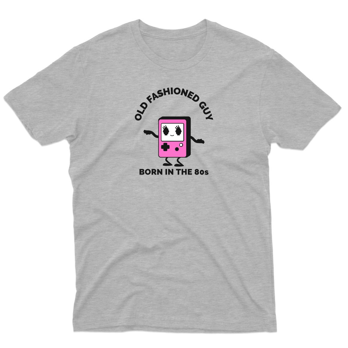 Old Fashioned Guy Men's T-shirt | Gray