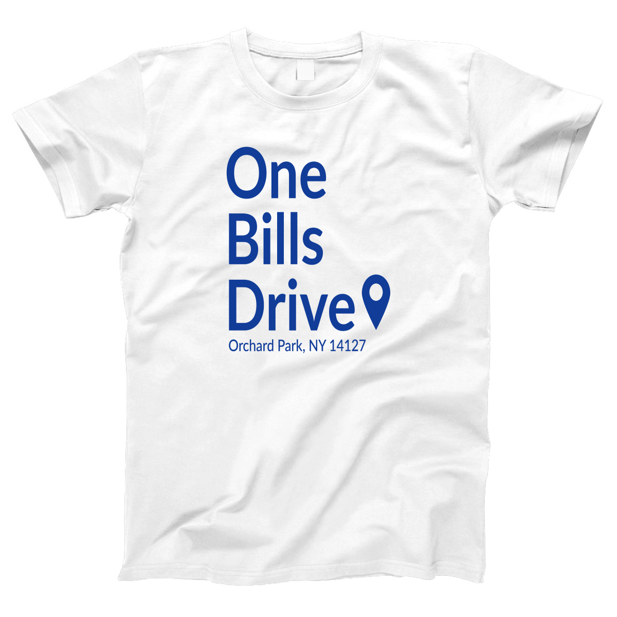 Buffalo Football Stadium Women's T-shirt | White