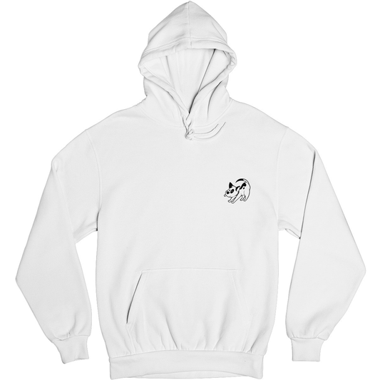 Bull Terrier Unisex Hoodie | White