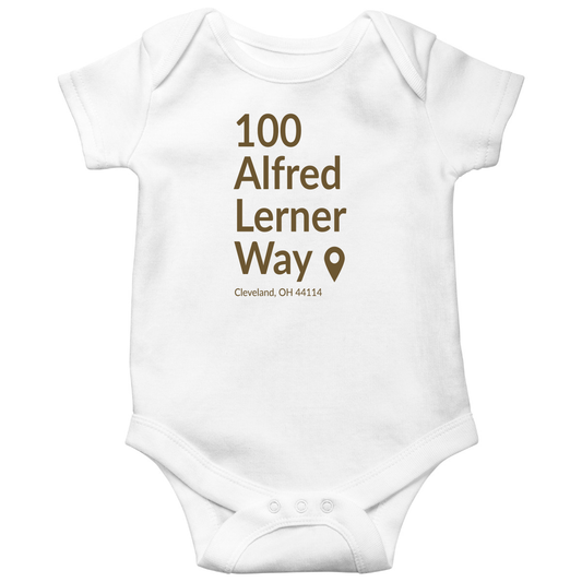 Cleveland Football Stadium Baby Bodysuits