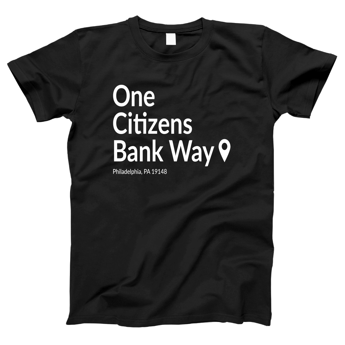Philly Baseball Stadium Women's T-shirt | Black