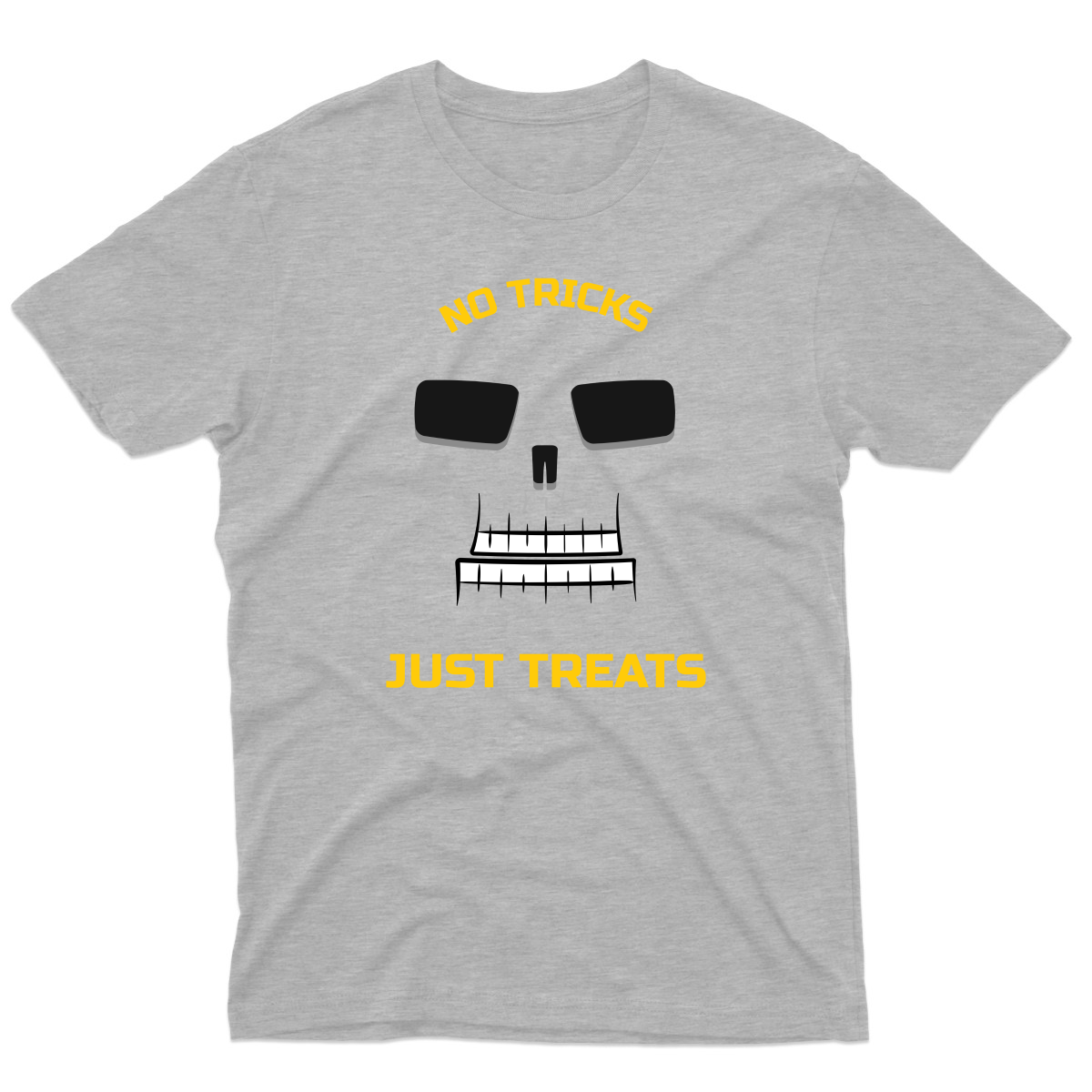 No Tricks Just Treats Men's T-shirt | Gray