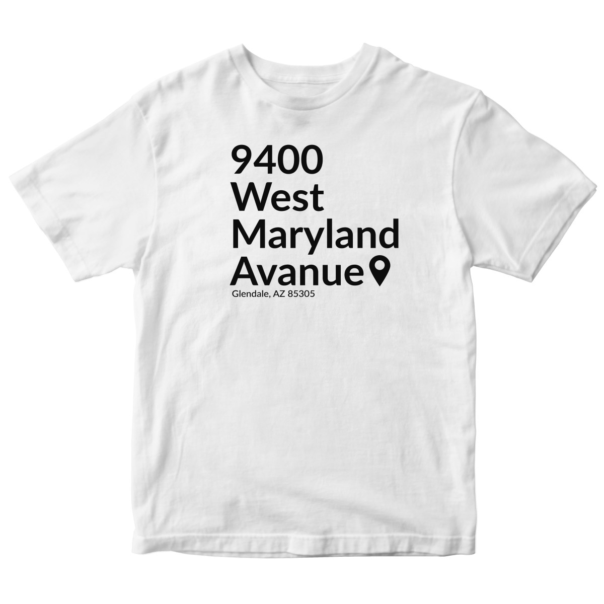 Arizona Hockey Stadium Toddler T-shirt | White