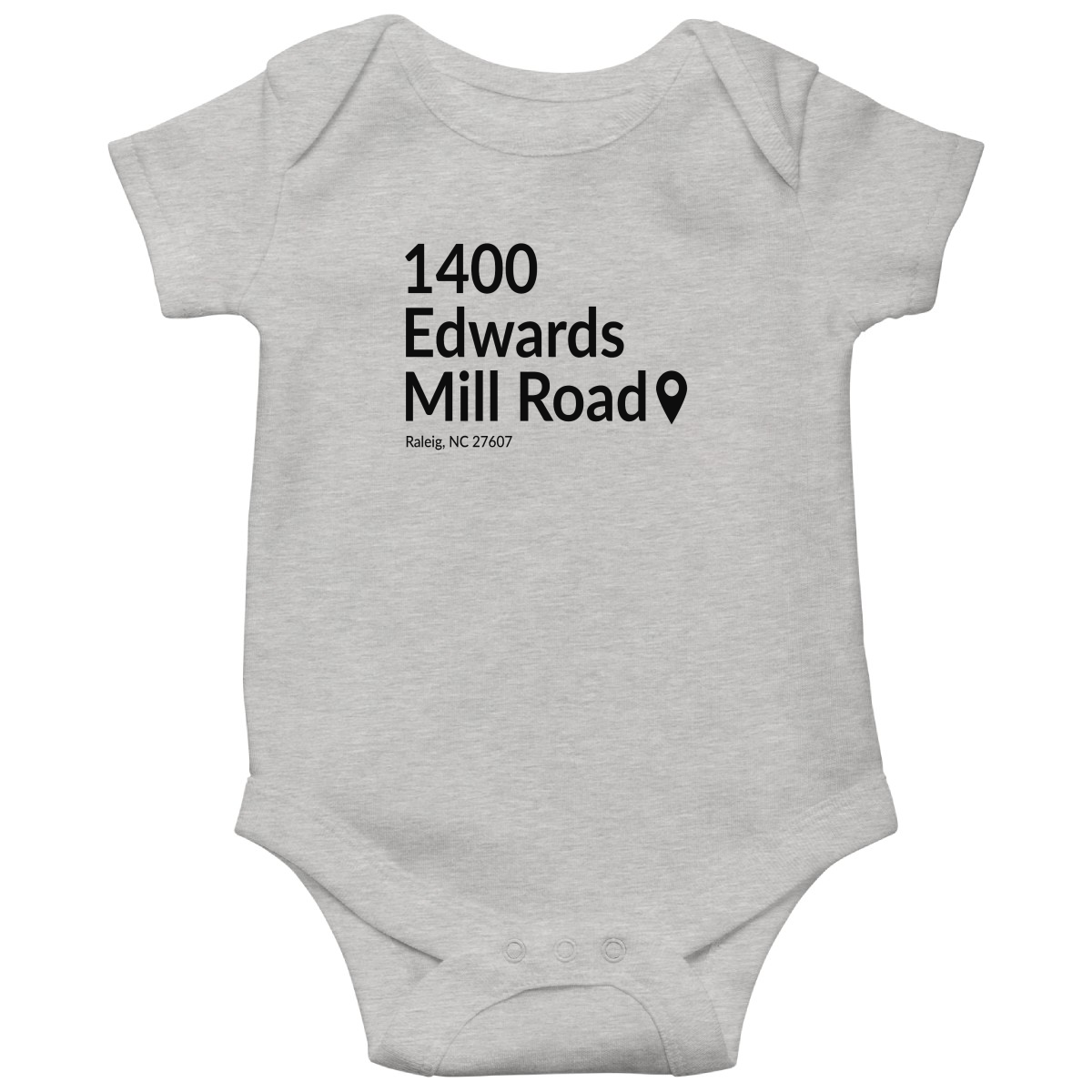 Carolina Hockey Stadium Baby Bodysuits