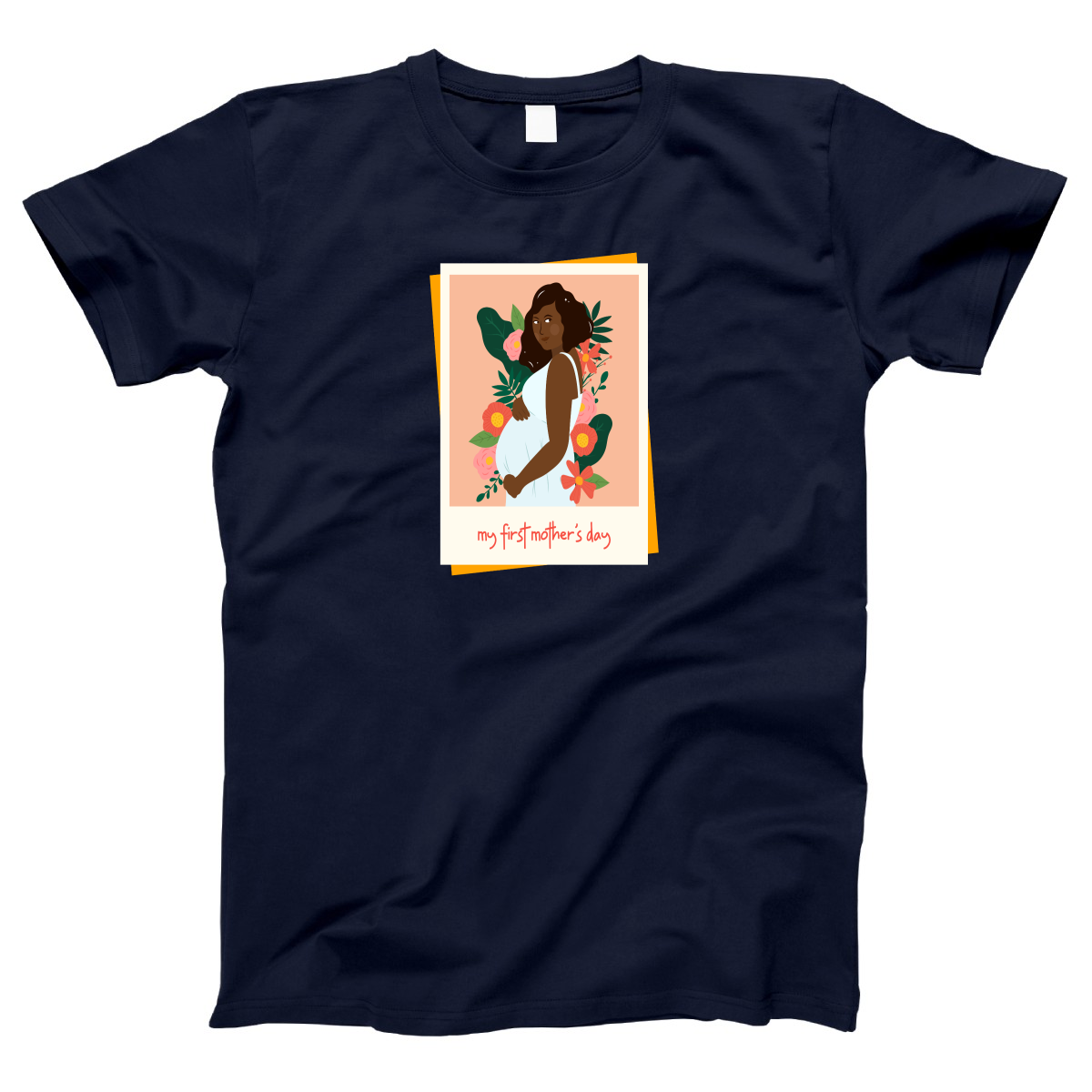 First Mother's Day Women's T-shirt | Navy