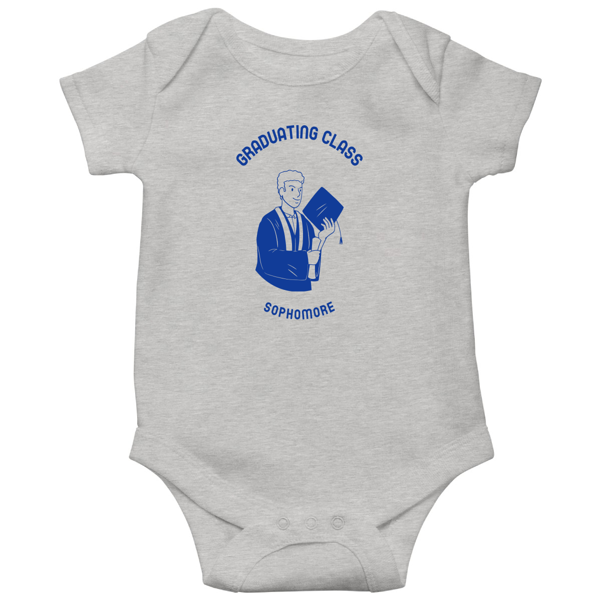 Graduating Class Sophomore Baby Bodysuits