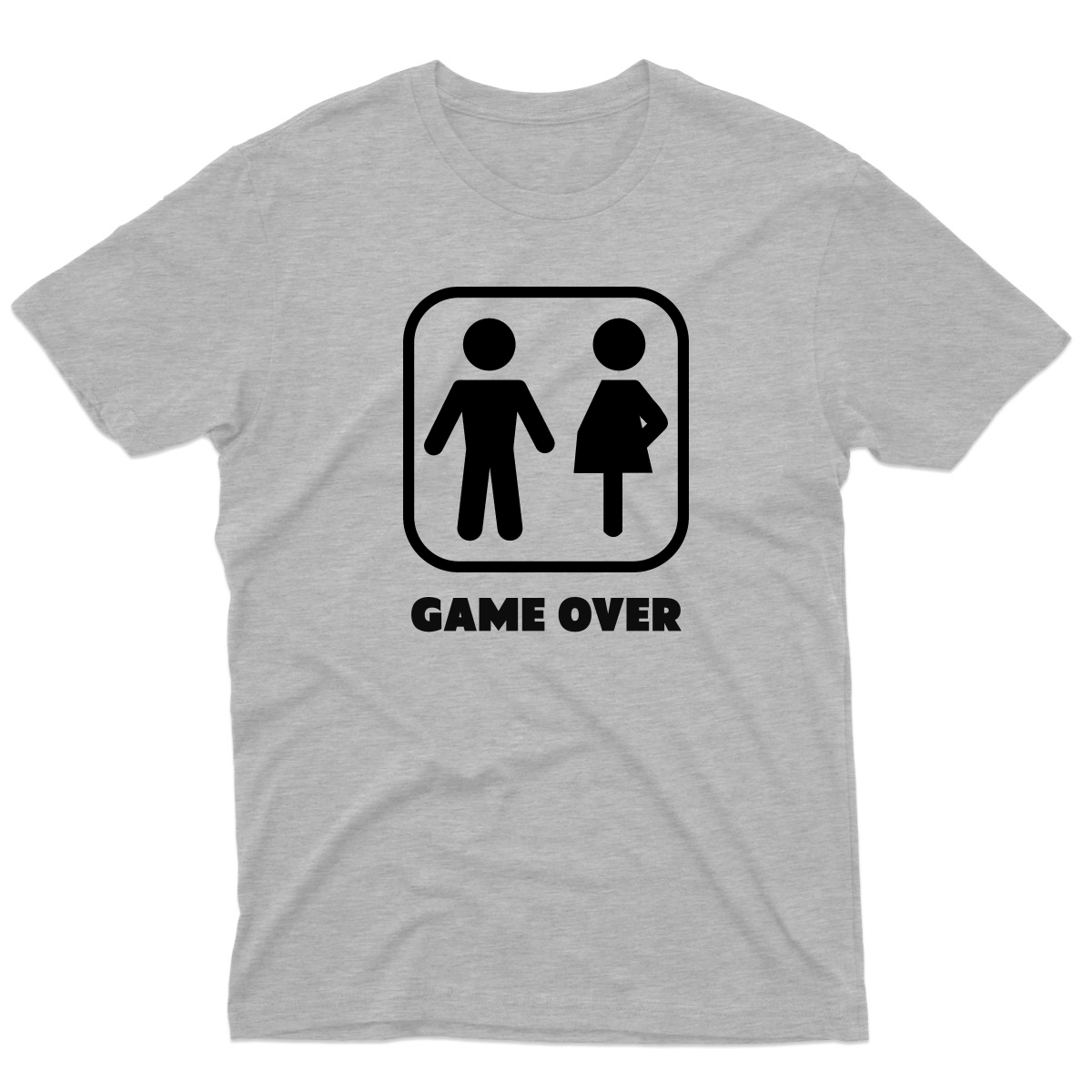 Game Over Men's T-shirt | Gray