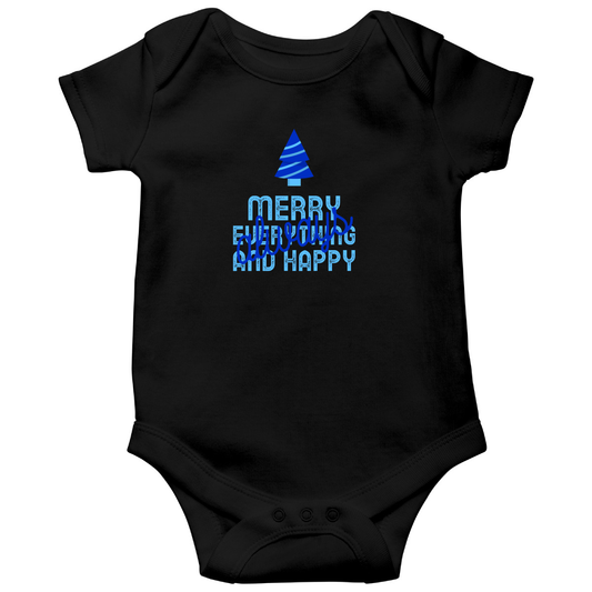 Always Merry Everything and Happy Baby Bodysuits