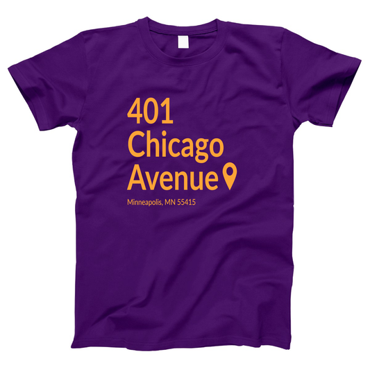 Minnesota Football Stadium Women's T-shirt | Purple