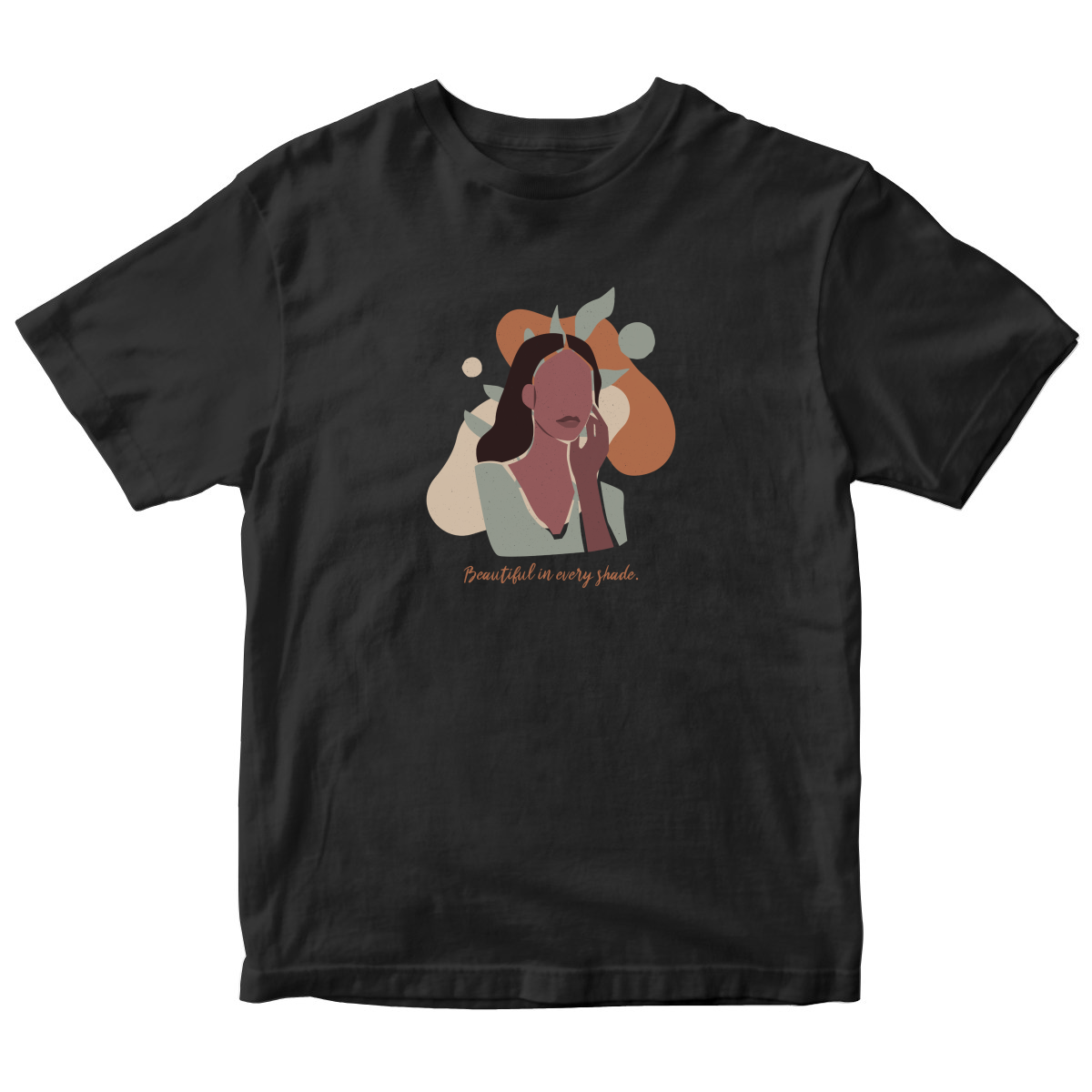 Beautiful in Every Shade Kids T-shirt | Black