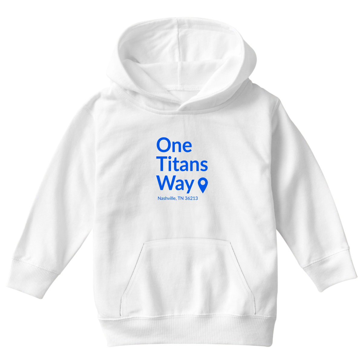 Tennessee Football Stadium Kids Hoodie | White