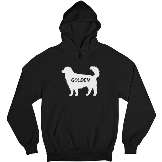Golden Retriever Unisex Hoodie | Black