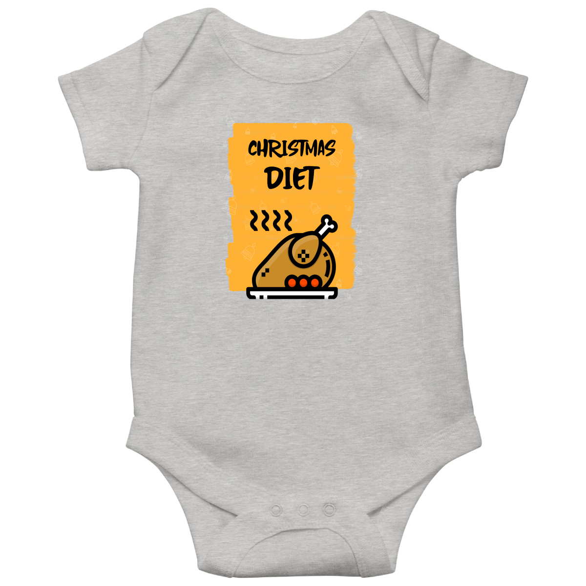 Christmas Diet Baby Bodysuits