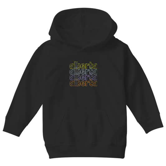 Alberta Kids Hoodie | Black