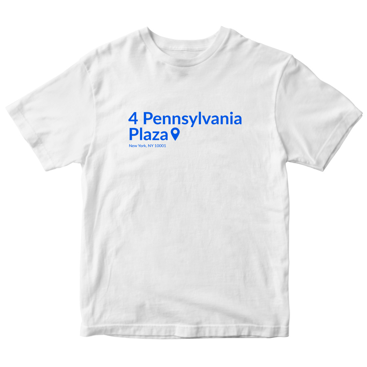 New York Basketball Stadium Kids T-shirt