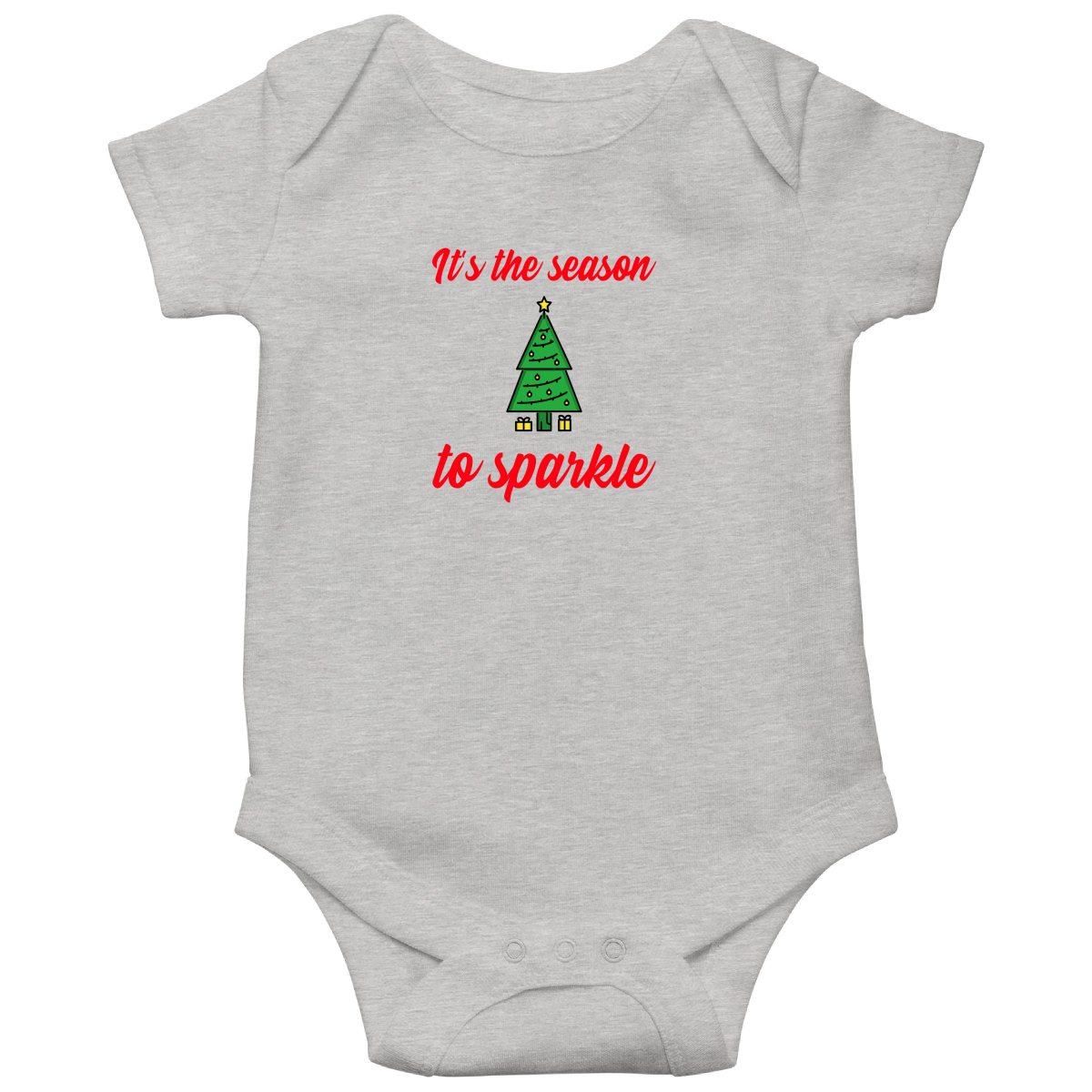 It is the Season to Sparkle Baby Bodysuits