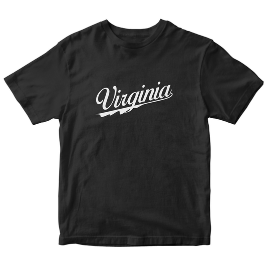 Virginia Kids T-shirt | Black