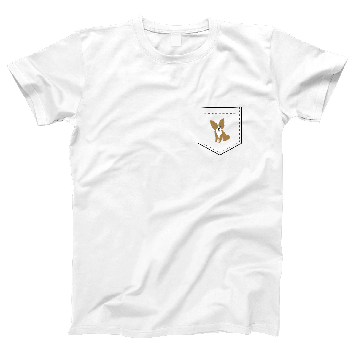 Adorable Chihuahua Women's T-shirt | White